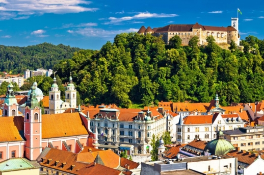 Hlavní město Lublaň; foto: objevuj-slovinsko.cz