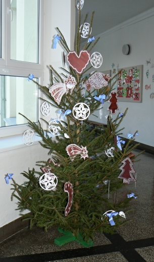 Vánoční strom naší školy