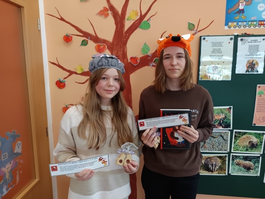 Čtení ve školce; foto: web školy