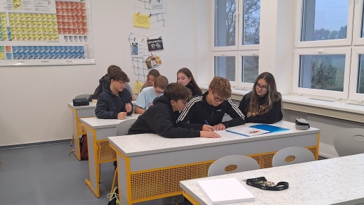 Projektový den - Finanční gramotnost; foto: web školy