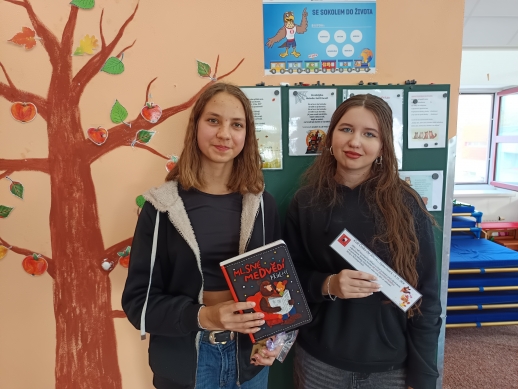 Čtení ve školce; foto: web školy