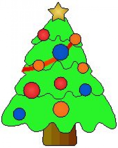 Vánoční stromeček; V programu Zoner Callisto nakreslil Martin Plucnar